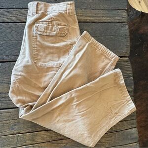 Daluth Trading Men's Casual Tan Khaki Work Cargo Pants Size 38x30